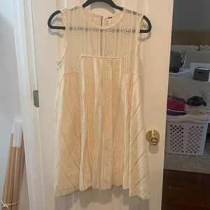 Free people lace swing dress